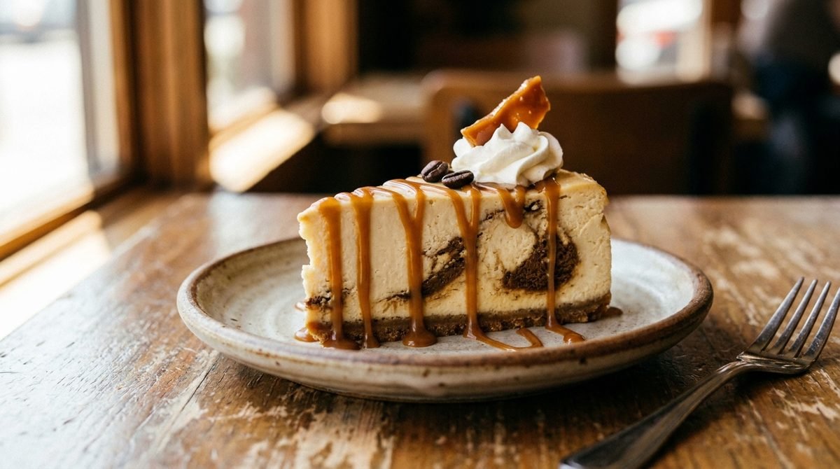 caramel macchiato cheesecake