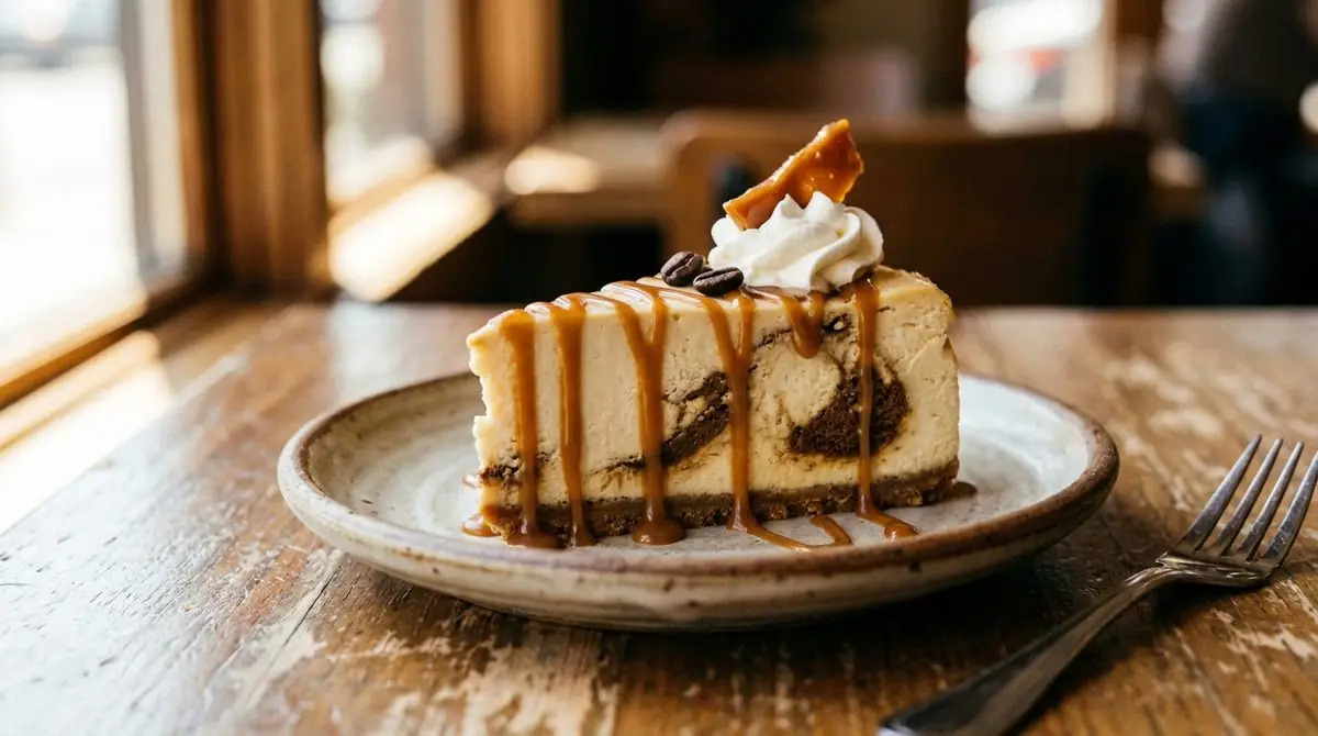 caramel macchiato cheesecake