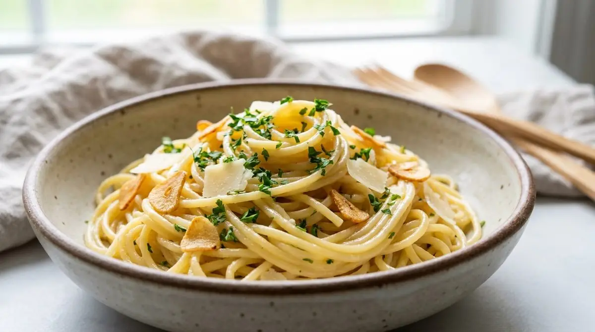 Garlic butter noodles