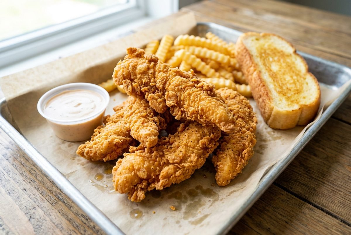 Raising Canes at Home (Copycat Chicken Fingers & Sauce)
