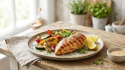 10-minute air fryer grilled
