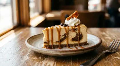 caramel macchiato cheesecake