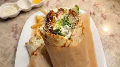Crispy Chicken Wrap