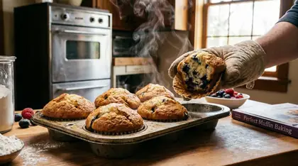 6 Simple Steps of Perfect Muffin Baking