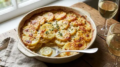 Scalloped potatoes in air fryer