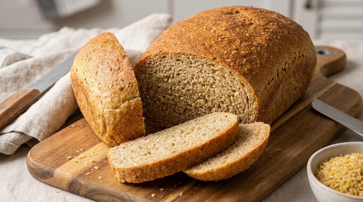 Whole Wheat Bulgur Bread Recipe