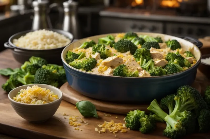 For our Kraft-inspired Chicken and Broccoli Bake, you will need
