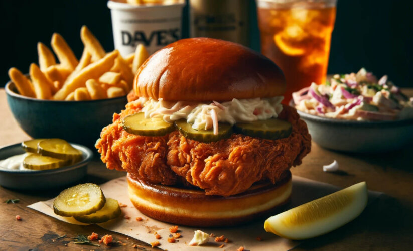 Dave’s hot chicken sandwich copycat recipe