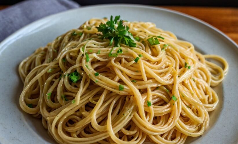 Garlic butter noodles