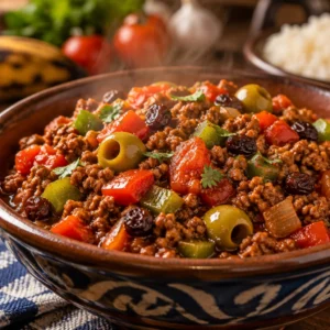 Easy Cuban recipes at home featuring delicious dishes like picadillo and Cuban sandwiches.