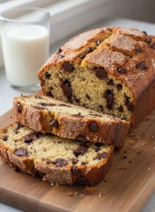 Chocolate Chip Bread (Moist Quick Bread) - chocolate chip bread recipe