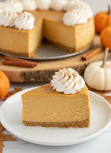 Pumpkin Cheesecake (Creamy, No Cracks) - pumpkin cheesecake recipe